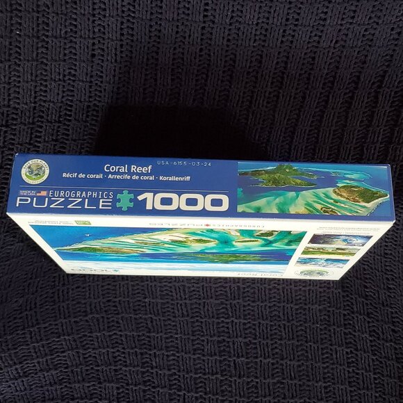 Eurographics "Coral Reef"  1,000 pc Puzzle "Save Our Planet Collection" - Picture 3 of 5